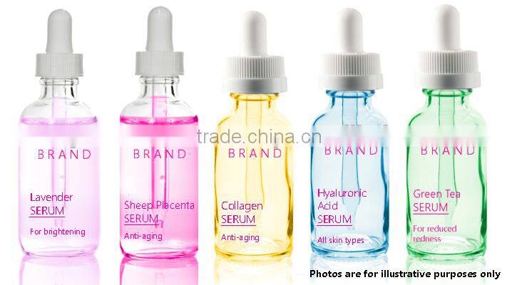 OEM Cosmetic Skin care Vitamin C, Vitamin E, Collagen Serum / Essence