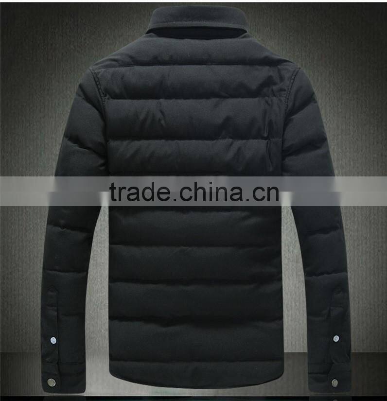 mens jackets 2015 men down feather leisure shirt outerwear clothing apparel