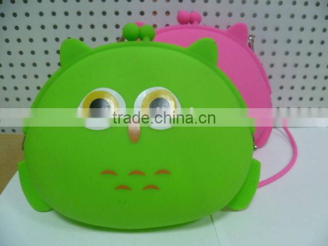 Customized Cheap Pochi Purse Silicone Coin Purse