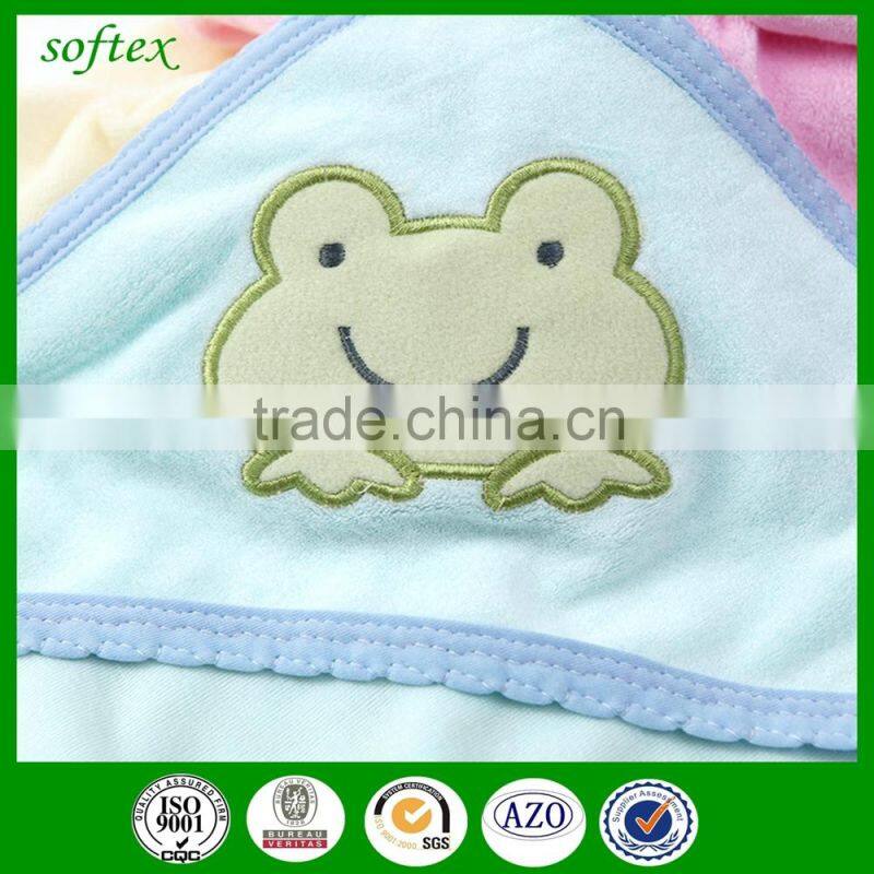 hooded baby towel and washcloth