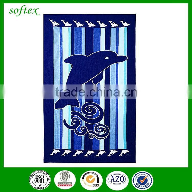 wholesale high quality print microfiber beach towel