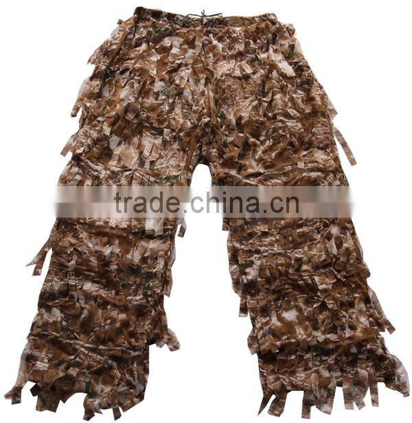 3-D Leaf Camo Camouflage Suit Hunting Clothing ghillie suit