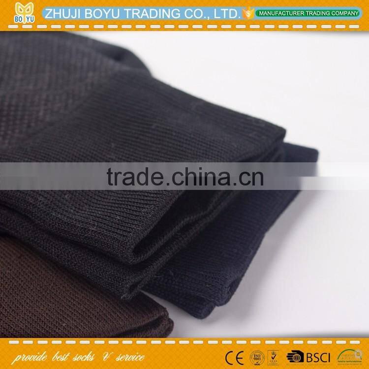 BY-160406 wholesale elite crew man cotton dress socks for men