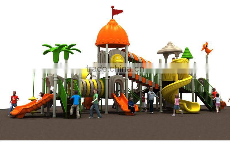 Round top LLDPE plastic amusement park equipment