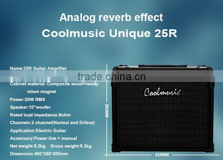 Coolmusic 25W Guitar Tube Amp Guitar Amp