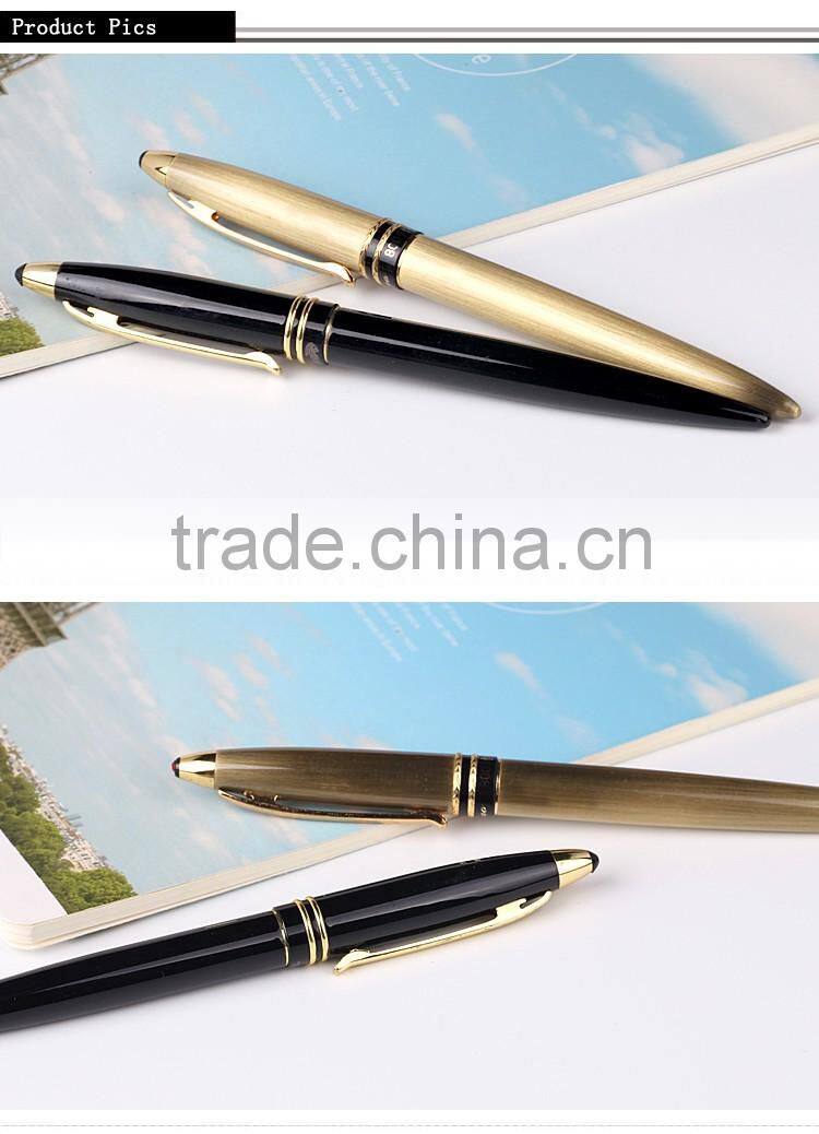 Good quality promotion metal ink pen manufacture