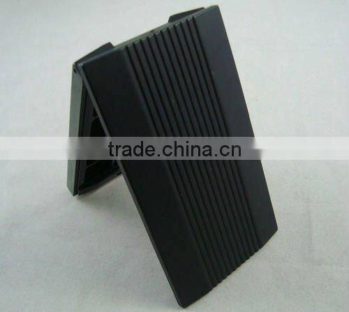 plastic eye shadow puff box with mirror