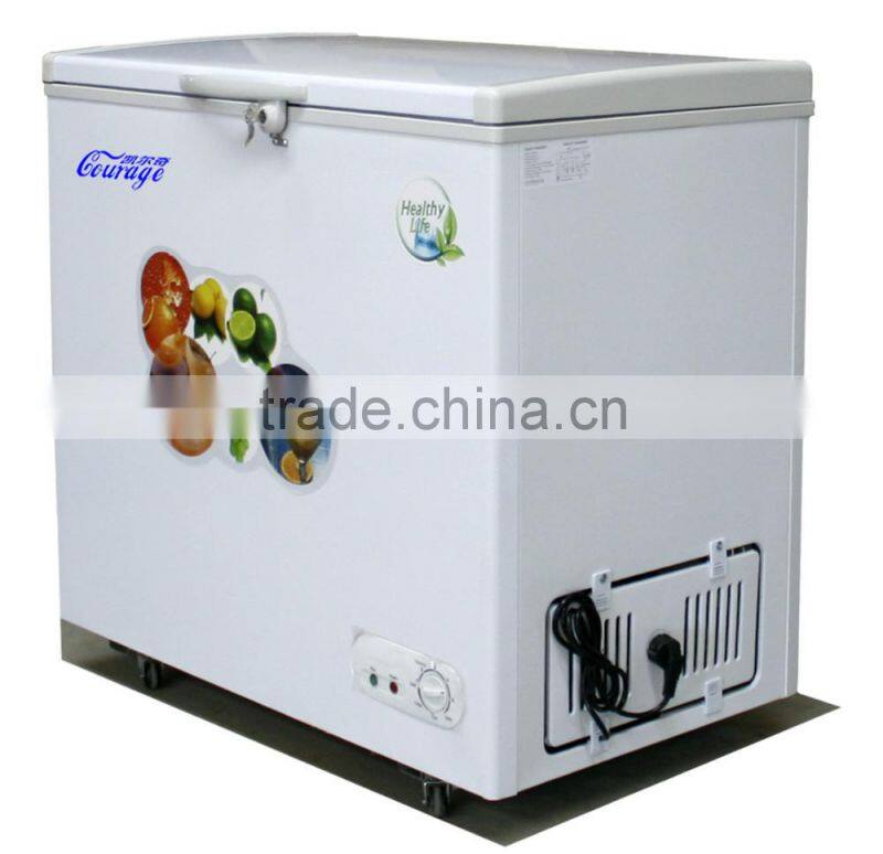 Courage BD-158 Top Open Door Chest Freezer with Key