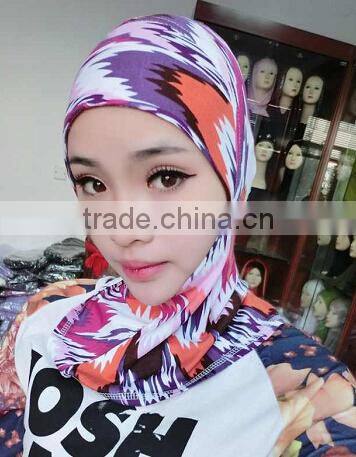 C069 new style print ninja inner underscarf,full underscarf to cover neck