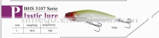 Chinese Manufacturers Hard Plastic Fishing Lure for 2015
