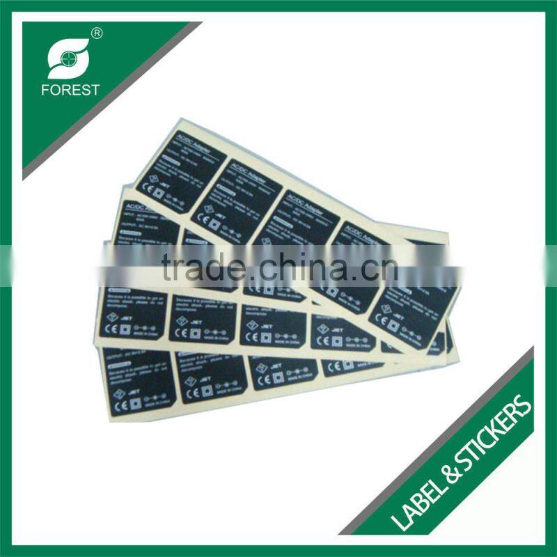 WHOLESALE 80GSM CUSTOMIZED ART PAPER LABEL STICKERS FOR APPAREL