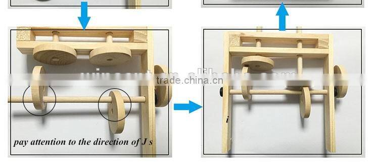 3D Puzzle Spin Couple Dancer Educational Science Kits