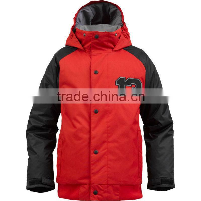 snow thermal wear Chic boy's ski wear kid's warm winter outdoor jacket
