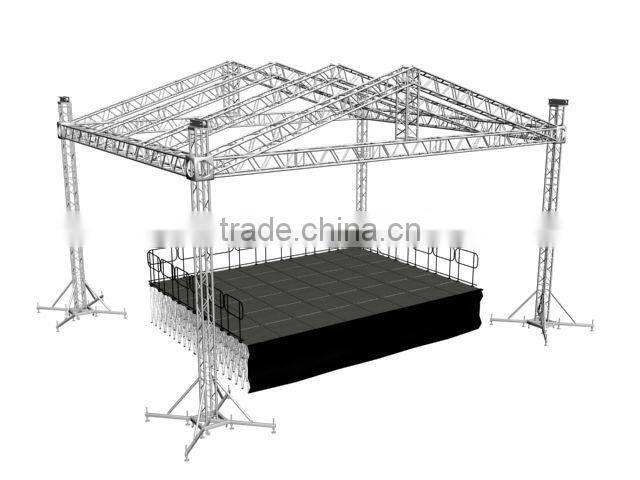 Shenzhen Mounteck factory supply professional aluminum bolt truss customized 290 lighting truss for stage building