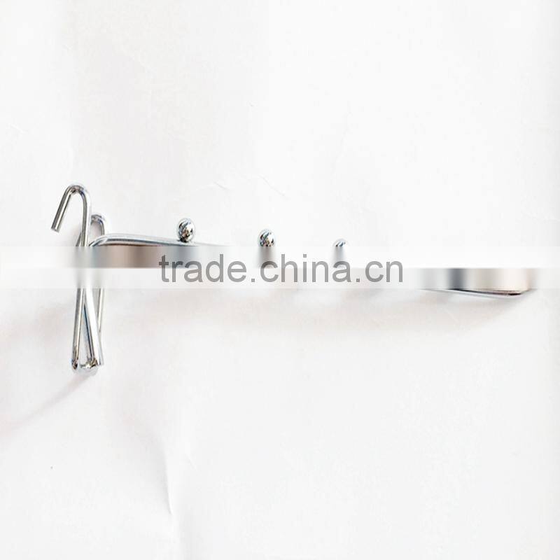 White/Black/Silver Color Metal Hooks Mesh Hook With Beaded