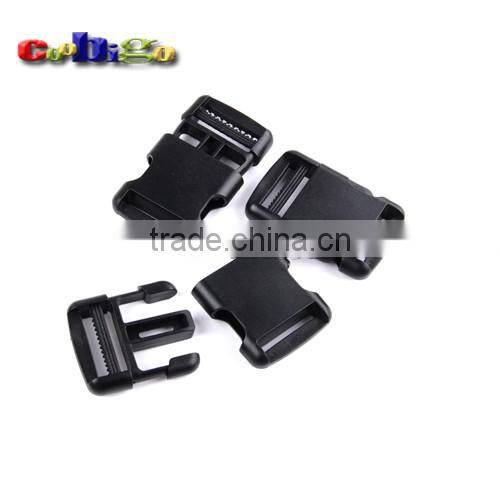 Plastic Single Adjustable Circular Buckle For Tactical Backpack Straps #FLC335-20/25/B-25/30