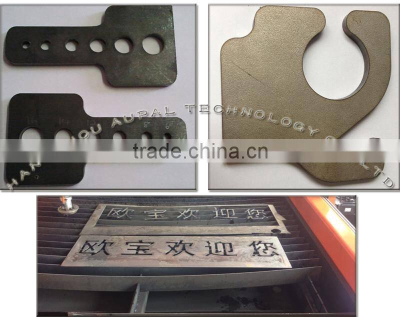 High speed table cnc cutting machine for thin plate