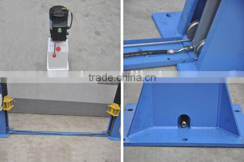 Retail two post car lift