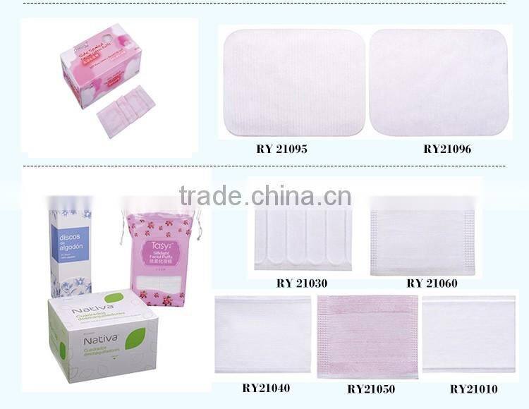 Textile fabric for cotton pad healthy makeup cotton pad
