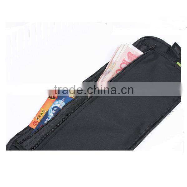 2014 hot sale waist bag style waterproof passport bag