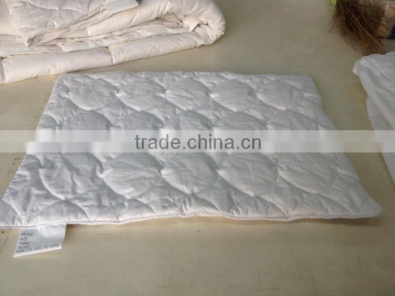 100%cotton quilt with cotton case and cotton filling natural quilt
