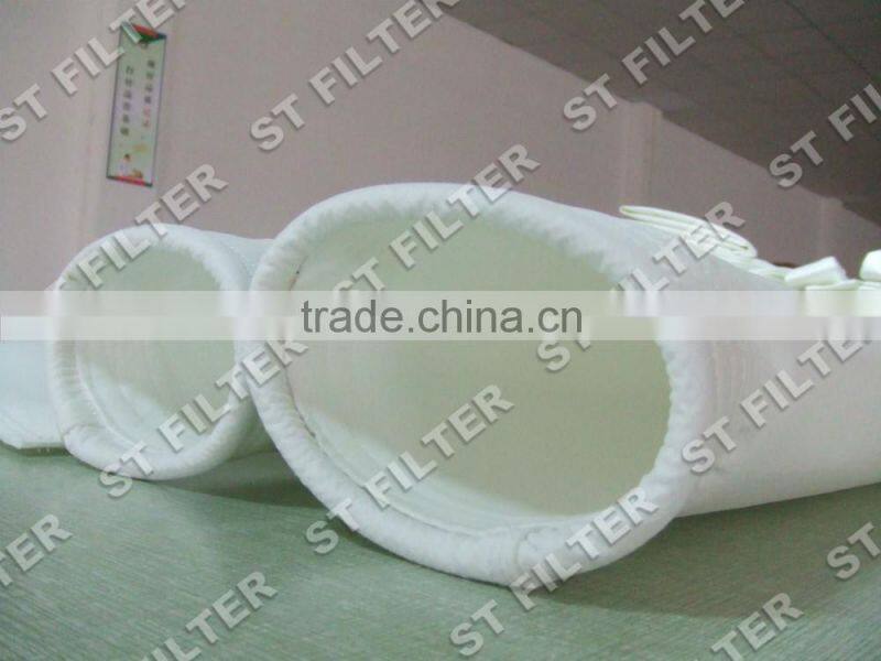 140*2700mm polyester dust filter bags technology
