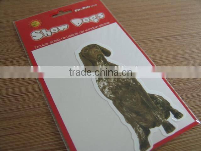 home window decoration 3d pvc sticker paper