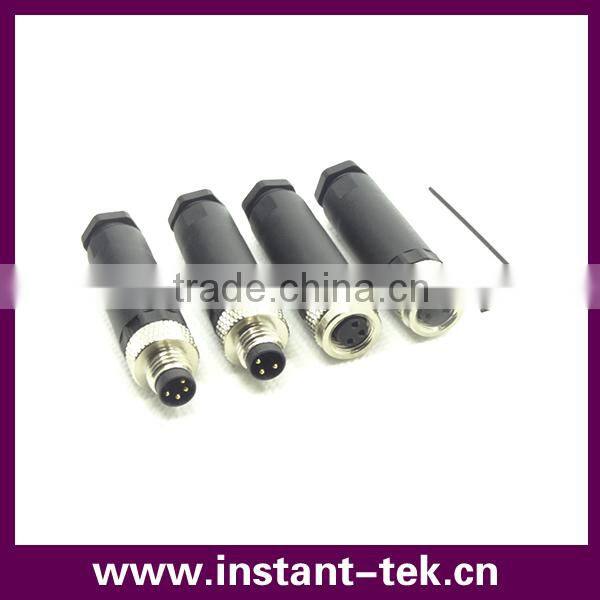 INST 7 pin circular waterproof connector