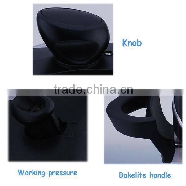 Sandwich bottom pressure cookware