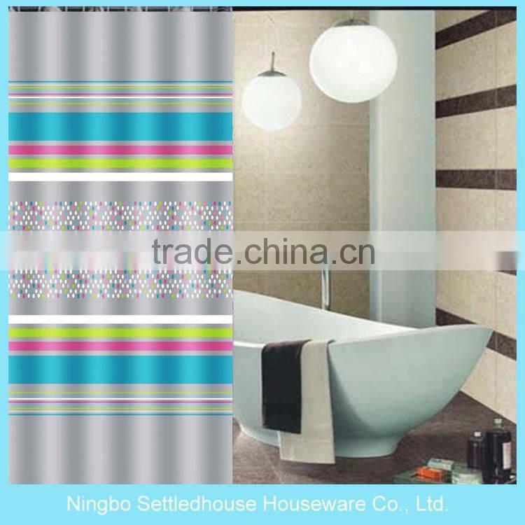 printed peva eva shower curtain liner shower curtain hook