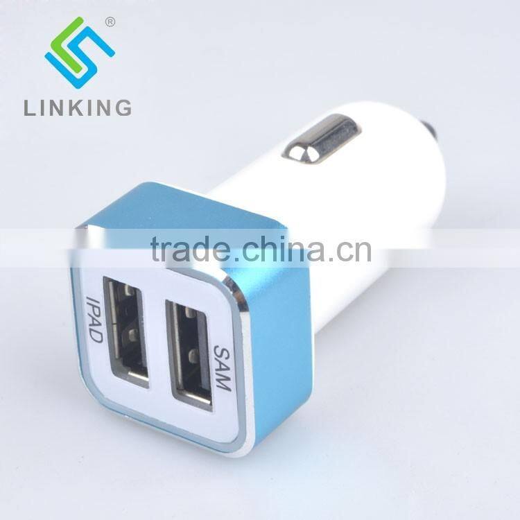 Car Charger Factory Wholesale USB Car Charger For iPhone iPad Android and other Devices