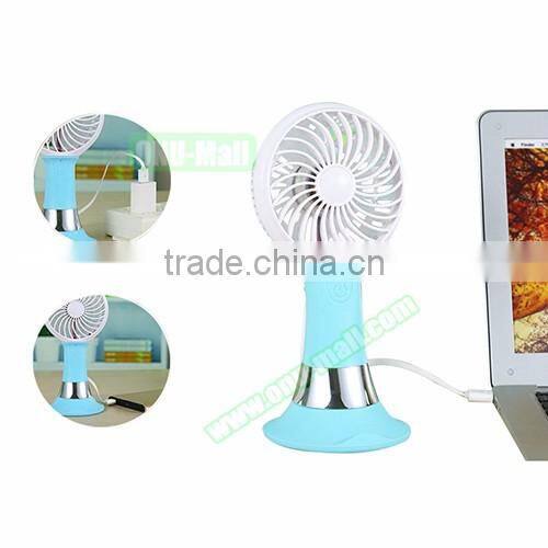 2016 New Handheld Rechargeable Humidification Mini Fan, Air Cooling Fan