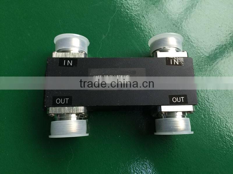 800-2700MHz 500W -140dBc Din-F 3db hybrid coupler combiner