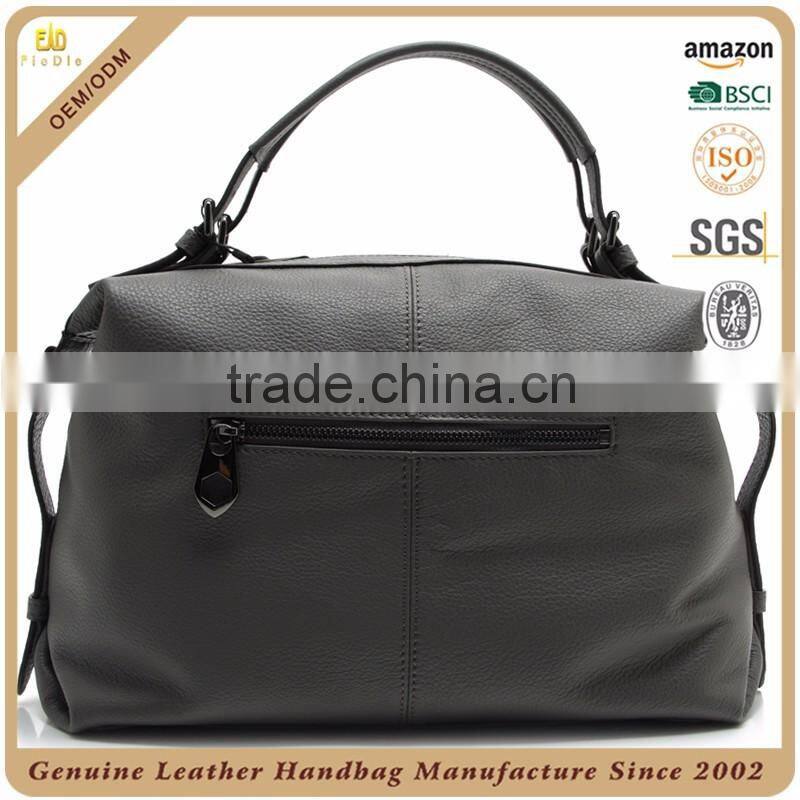 CSS1497-001 2016 OEM/ODM Italian Soft Genuine Leather Small Designer Handbag from Chinese Genuine Leather Handbag Factory