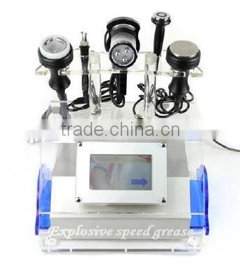 2014 hot sale multifunction ultrasonic cavitation vaccum and RF machine for weight loss