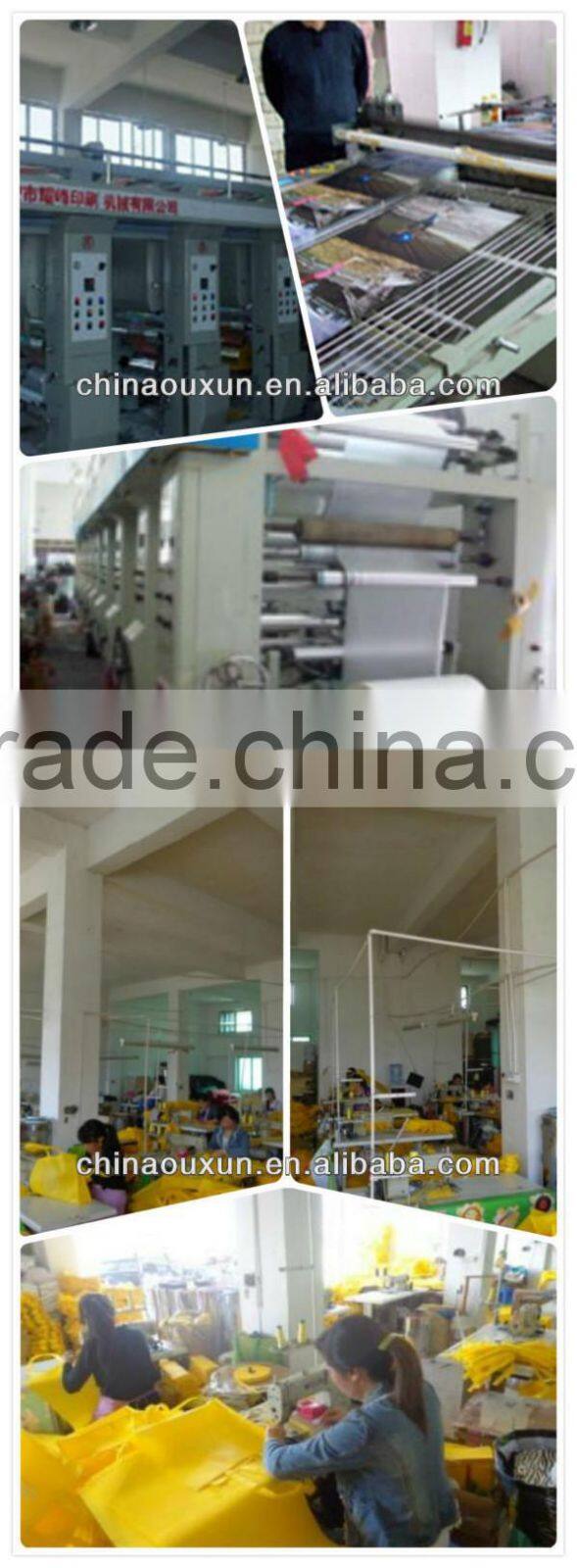 2015 new design transport recycled pp nonwoven cooler bags with aluminum foil