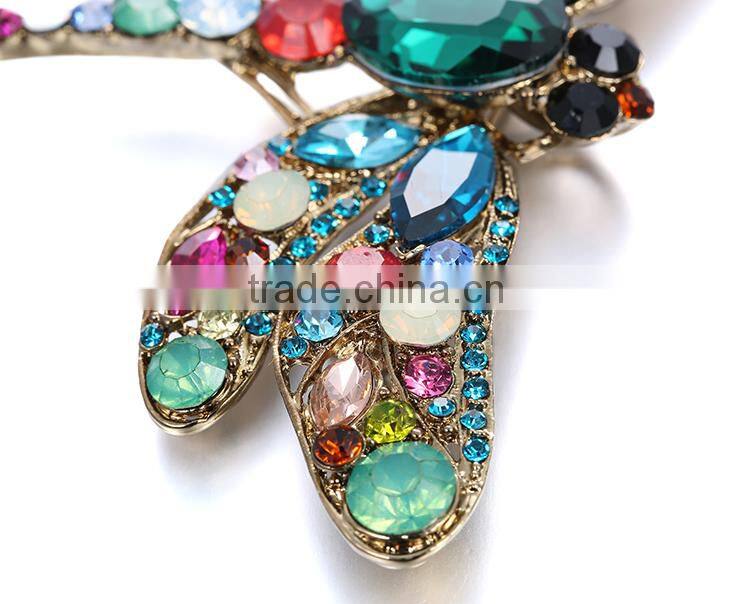 2016 Occident Jewelry Dragonfly Animal Brooch