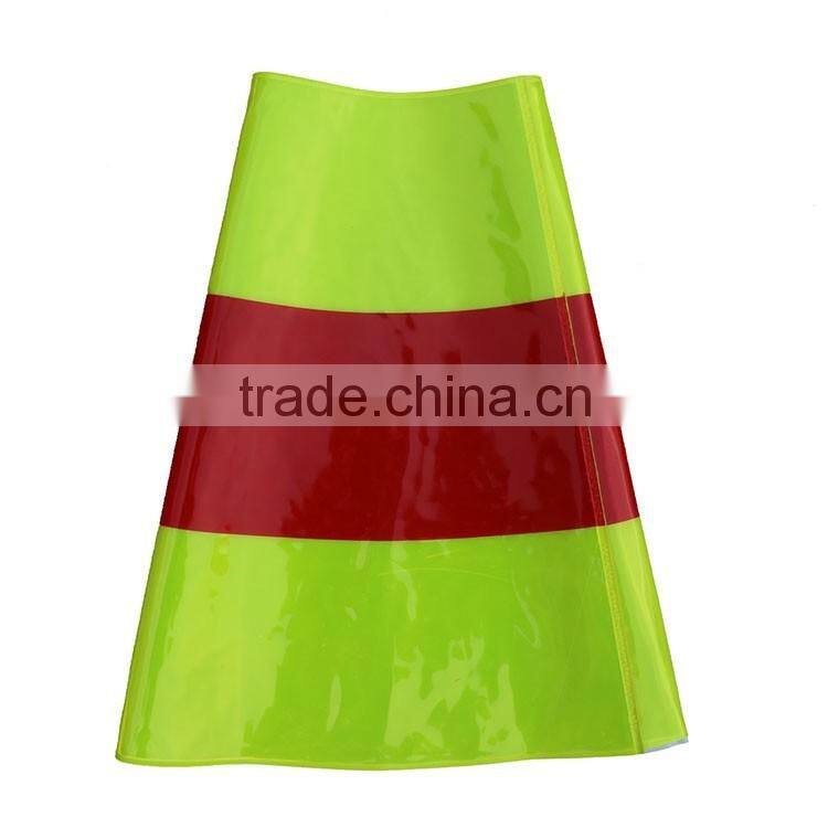Coloring PE 1 meter refelctive traffic cone collar