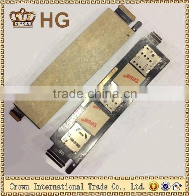 Original Sim Card Holder Slot Reader For Asus ZenFone 6 Sim Slot Reader Flex Cable