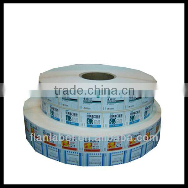 Roll Drug Label / Roll Medicine Sticker