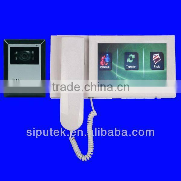 Commax touch key TCP IP outdoor android system for housing estate or card touch key outdoor monitor and micphone
