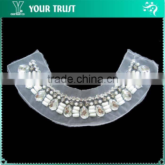 Rhinestone/Acrylic Stone/Pearl/Bead Neckline Mermaid Wedding Dress Garment Accessories