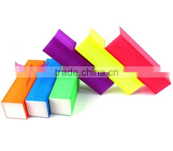2015 new nail block,Nail Art Manicure 4 Way Shiner Sanding File Nail Buffer Block