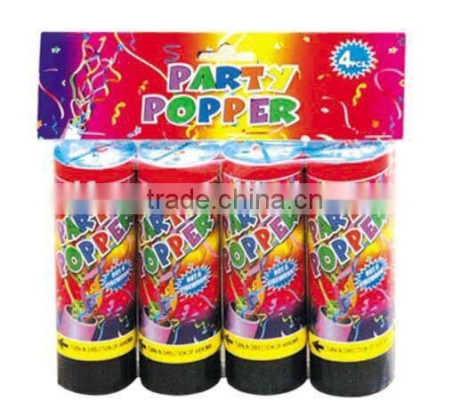 selling mini spring party popper/confetti cannon/confetti shooter