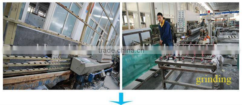 8+8mm Guardrail stair tempered laminated glass