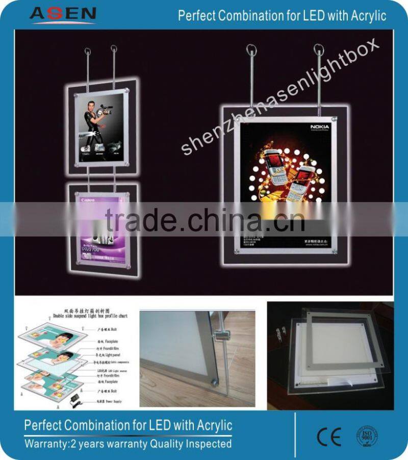 Super Thin LED Acrylic Advertising Light Frame