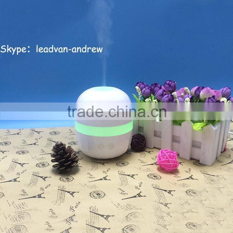 Home Appliances Humidifier Wood Grain Colorful Night Light Aroma Diffuser Machine