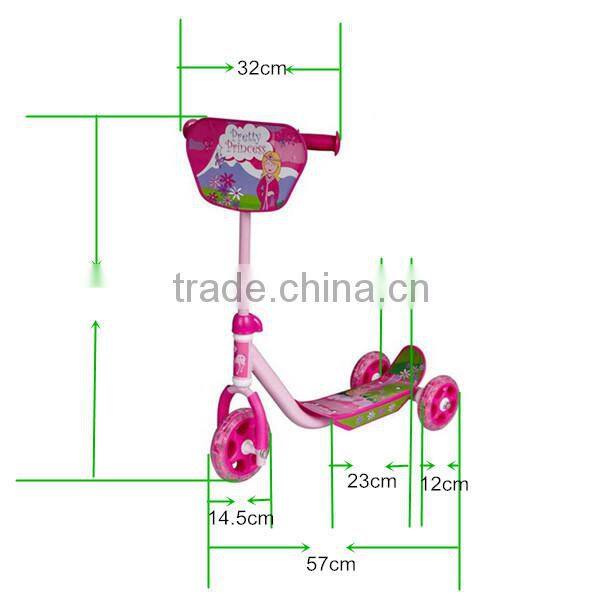kids pedal kick scooter