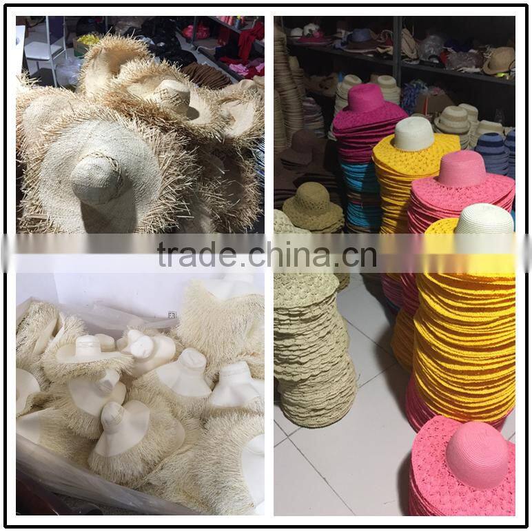 wholesale cheap straw hat fedora hat for man