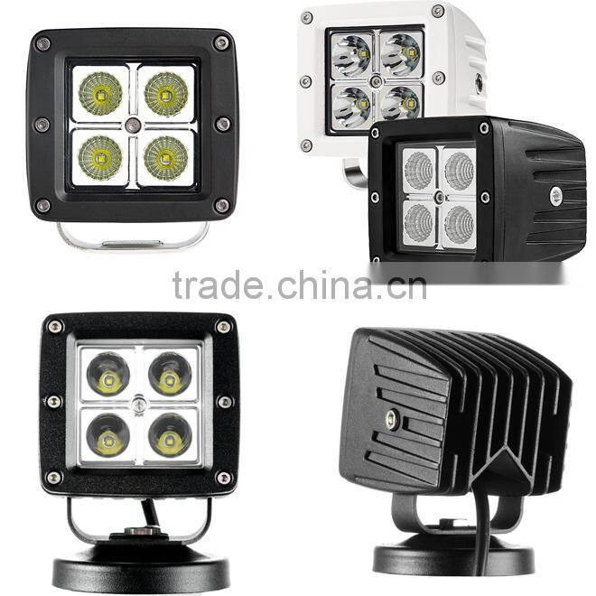 LOYO super bright High quality 12w led work light for trucks